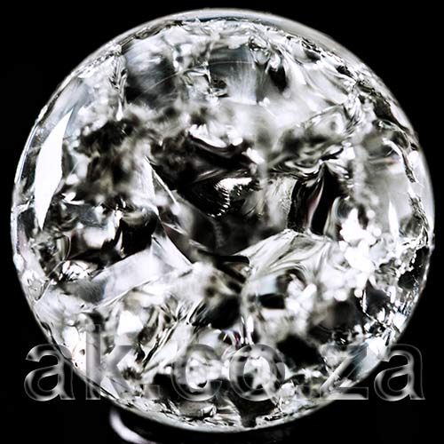 Optical Borosilicate Crown lead Crystal Ball 40mm white